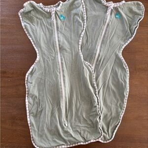 Love to Dream Mint Swaddle Bundle with Zipper- size M
